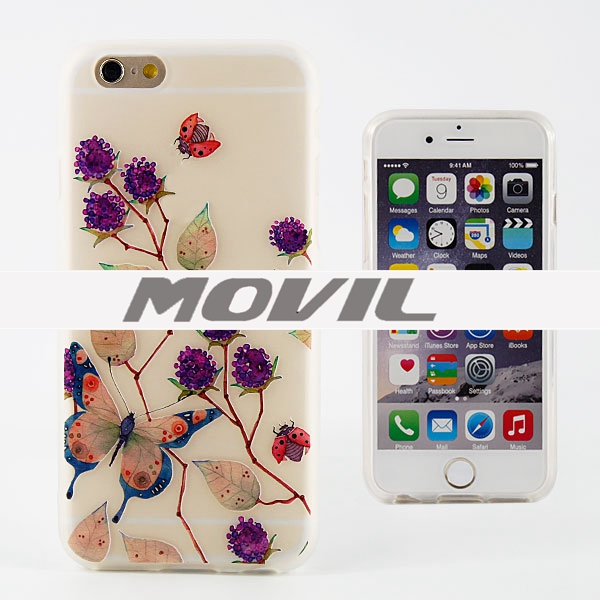 NP-2116 peelings TPU  funda para Apple iPhone 6-7